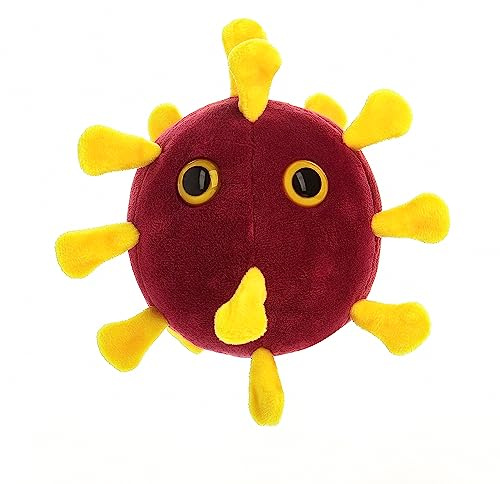 GIANT MICROBES COVID-19 Plush, Covid Plush, Covid Plush Toy, Covid Gag Gifts, Covid Gifts, Covid Stuffed Animal, History Teacher Gifts, Public Health Advocates