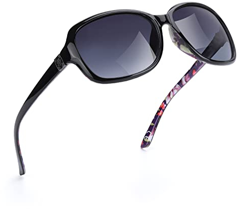 SIPHEW Sonnenbrille Damen Polarisiert Klassische Mode Stil Damen Sonnenbrille UV400 Schutz für Frauen