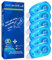 sundee 6 Pcs Glue Tape Roller for Crafting, 0.8cm x 6m Double Sided Adhesive Tape Runner for Scrapbooking, Permanent Sticky Glue Tape Dispenser for School DIY Office Journal Wrapping Supplies -Blue