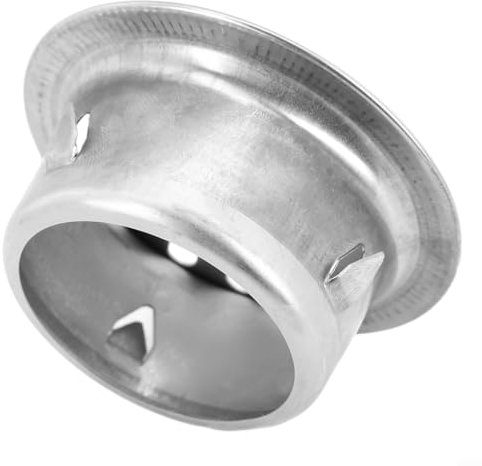 AugustknowU - Floor Drain Cover, Hollow Stainless Steel Floor Drain Cover, Rain Pipe Cap, Pressure Drain Strainers for Balcony, Bathroom, Kitchen, Bathroom, Patios (Ø63