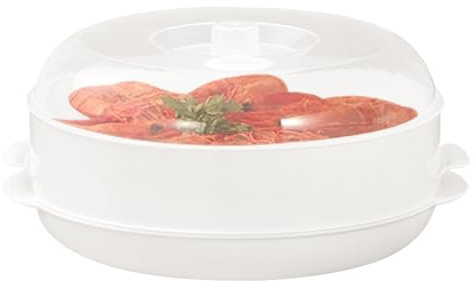 Generico Vapore per Microonde,Multifunzionale Impilabile | Contenitore Per Alimenti Riutilizzabile - Per Pranzo Pasto Appartamento Riscaldamento Cucina Cottura Casa Preparazione