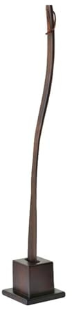 Calzador profesional de madera con mango largo, cuchara levantadora flexible para un fácil acceso a los zapatos, ideal para el hogar, hoteles y uso diario