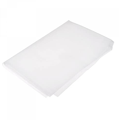 sourcing map Filtro de Malla de Nailon para Pintura 150 Micras, Hoja de Red Tejida, Tela Filtrante para Pintura, Elaboración Casera (39x39)