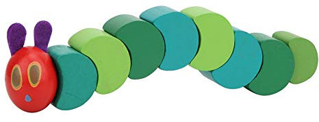 Trämaskleksak, 5st Trämaskleksak för Barn Hungry Caterpillar Early Education Blocks Leksak för Barn Barn