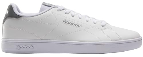 Reebok Unisex Court ClnTENNIS Schuhe, Weiß, Weiß, Grau, 34.5 EU