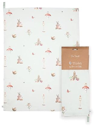 Wrendale Designs Garden Friends Geschirrtuch, Grünen