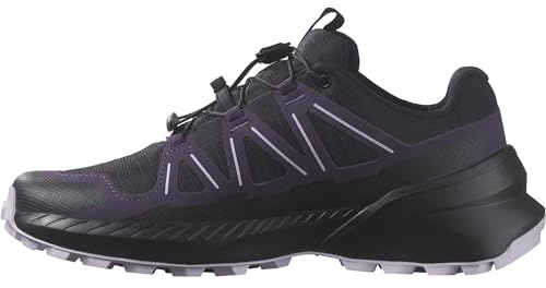 Salomon Speedcross Peak Damen Trail-Laufschuhe, Outdoor-bereit, Geländegängiger Schutz , Aktiver Grip, Black, 44