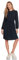 STREET ONE Damen A143952 Plissee Kleid, Blau, 36