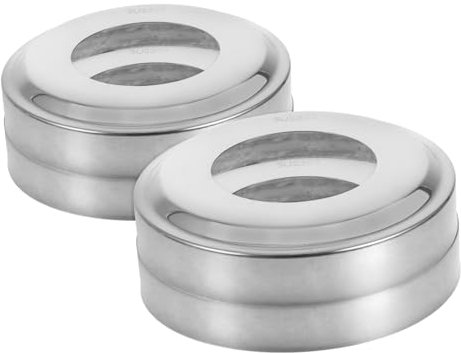 ANDRESLAD 4pcs Pool Ladder Spare Parts Stainless Steel Covers for Handrail Tubing Guardrail Base Plate