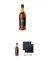 Osborne 103 Etiqueta Negra spanischer Brandy 0,7 Liter + Osborne 103 Etiqueta Negra spanischer Brandy 0,7 Liter + Schiefer Glasuntersetzer eckig ca. 9,5 cm Ø 2 Stück