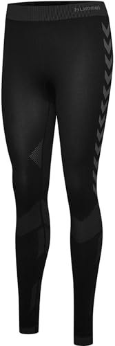 Hummel HUMMEL FIRST SEAMLESS TIGHTS WOMEN - Leggings pour Femme Leggings Femme Noir FR : L (Taille Fabricant : M/L)