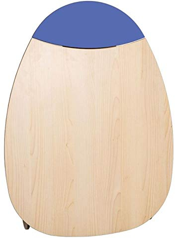 Klappbarer Holzwickeltisch OWO2.0 zur Wandmontage von Timkid (Blau)