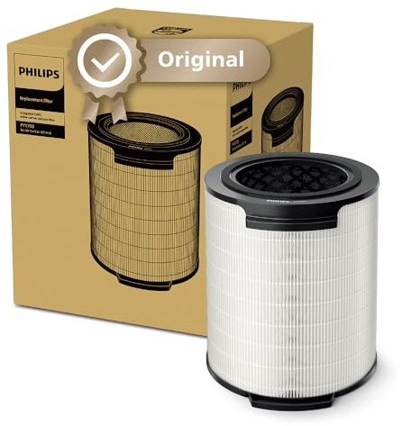 Philips Original-Ersatzfilter fŸr Luftreiniger der 1000er Serie AC1711, AC1715, HEPA NanoProtect + Aktivkohle, 12 Monate Lebensdauer (FY01700/30)