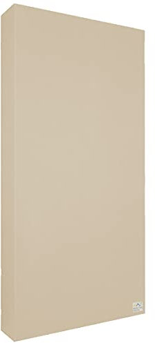 Addictive Sound Panel Acustico Pared Standard 100x50x6 (1 Pieza) - Absorbente Acústico Con Tela Acustica 180 g/m2 - Paneles Acusticos - Panel Acústico - Decoracion Pared - Beige