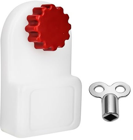 XCRPRT Heizungsentlüfter, integrierten Entlüftungsschlüssel für Heizkörper, Mini Entlüftungsschlüssel, Heizungsentlüftungsschlüssel, Heizkörper Entlüftungsschlüssel passend für alle Heizkörper