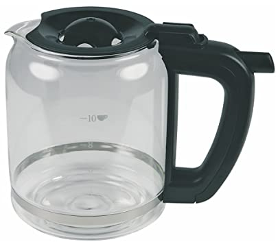 Unold 2801640 ORIGINAL Glaskanne Kanne Kaffeekanne Krug 2-10 Tassen 133mmØ 161mm für Onyx 28016 Piano Kaffeemaschine Filterkaffeemaschine