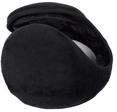 Öronskydd För Vintern, Öronvärmare, Klassiska Öronskydd Av Fleece, Öronskydd För Vinter Utomhus, Öronskydd Bakom Huvudet, Öronvärmare I Ren Färg, Öronvärmare För Vintern