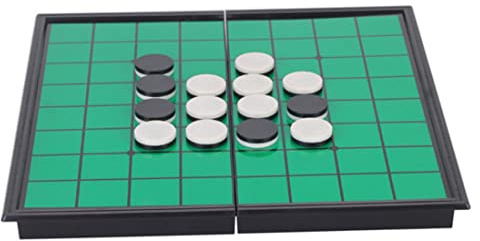 Jeu de société de stratégie Othello pliable et portable Reversi - HoveeLuty - 1 joueur - À partir de 7 ans - Jeu de société de stratégie Othello pliable et portable Reversi