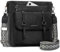 RAINSMORE Umhängetasche Damen Mittelgroß Handtasche Damen Leder Crossbody Bag Damen-Umhängetaschen Schultertasche Handtaschen Damenhandtasche mit Breiten Schultergurten Schwarz