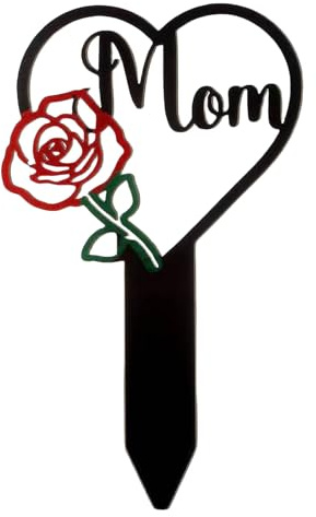 PURPLELILY Piquet commémoratif en acrylique pour animal domestique - Cadeau de jardin - Cadeau commémoratif - Accessoires photo d'extérieur