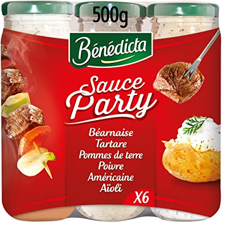 Soßen Party Benedicta Set 500 g