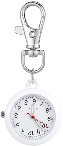 balacoo Clip On Pocket Watch - Nurses Watches for Women Men, Badge Watch