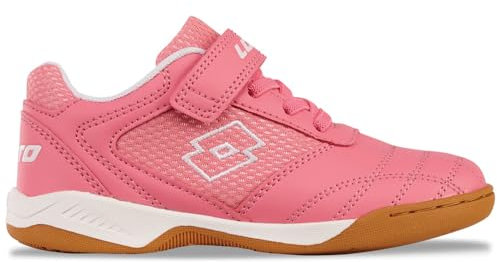 LOTTO Unisex barnsneakers, För rosa vit, 29 EU