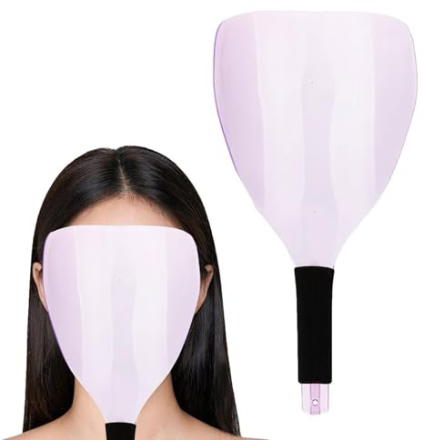 Derwrtup Peluquería Bofetán | Visera facial profesional - Visor facial, cubierta facial de salón, gafas transparentes, protección ocular con spray para el cabello, herramientas de peluquería