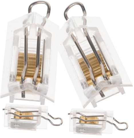 ABOOFAN 4 Piezas Cierre De Cordón para Persianas Venecianas Herrajes para Persianas Mecanismo De Cierre De Cordón para Reparaciones De Casa o Tienda