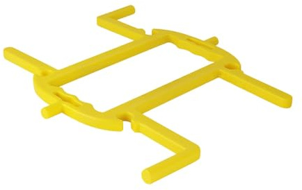 Dcaknri Organiseur de tuyau de lavage de voiture avec design portable pour une gestion efficace de l'espace et économiser de l'espace