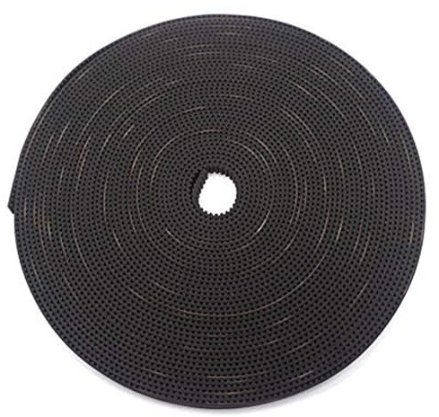 3D Printer Timing Belt 5Meters GT2 Timing Belt 2mm Pitch 6mm Width Rubber Fiberglass GT2 Open Timing Belt for 3D Printer CNC Reprap Prusa i3