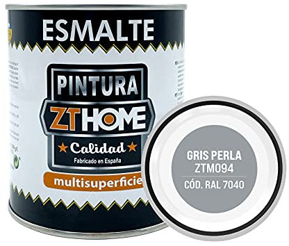 Pintura Mate Interior/Exterior/Multisuperfie para Azulejos baño Cocina, Madera, Puertas, Metal, radiadores, Muebles, Ceramica/Esmalte sintentico