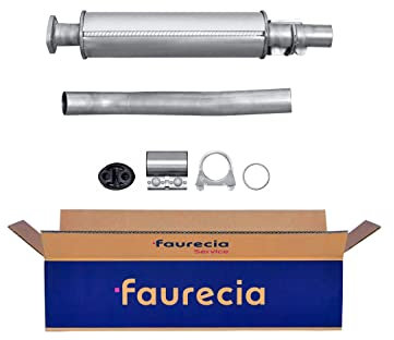 HELLA 8LC 366 023-811 Silenziatore centrale, Easy2Fit® Kit, centro, in due pezzi, Kit con parti annesse