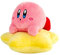 Club Mocchi Mocchi WARPSTAR Kirby MEGA Plüschtier - Sammelbare Kirby Plüschtiere - Offiziell lizenzierte Heldenspielzeuge - Desk Buddy Action Figuren - Kinderspielzeug 3+ Jahre