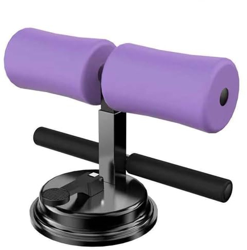 Adjustable Sit Up Assistant Device for Home Fitness, Abdominal Muscle Training with Suction Cup Parallel Bars ()