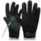 DEX FIT Guanti Antitaglio e Antiperforazione NPG420 - Protezione in Acciaio, Presa Salda, Rifiniture in Pelle PU, Touchscreen, Comodi e Resistenti per Lavoro, Airsoft; Nero 9 (L) 1 Paio