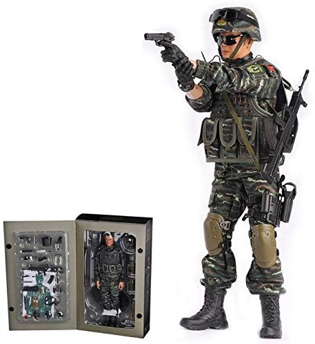 JOMIOD Militaire Soldat - Police Armée, 1/6 30CM Soldat Action Figure Modèle, Collection de Jouets Militaires par des Fans Militaires