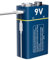 Kamnnor Batterie au lithium 9 V, 9 V, type C, rechargeable, 650 mAh, avec câble de charge de type C, charge rapide, 1200 cycles de charge, 1 pièce