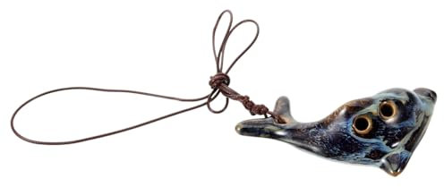 TOYANDONA Keramik-okarina Musikinstrument Chinesischer Stil Kleine Okarina Für Anfänger Und Junge Mädchen Tragbar Robust