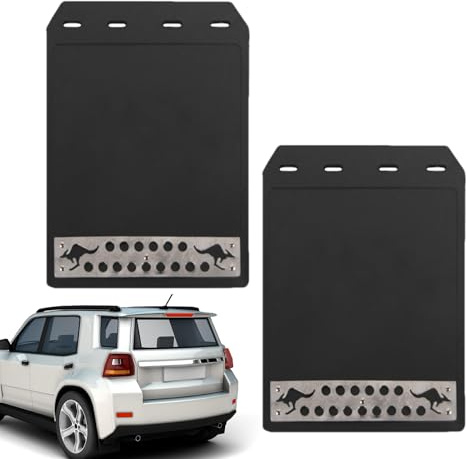 Paraspruzzi per auto, 31 x 21 cm, universali, parafanghi per auto, paraspruzzi posteriori, impermeabili, protezione per veicoli per pickup, camion, SUV, accessori