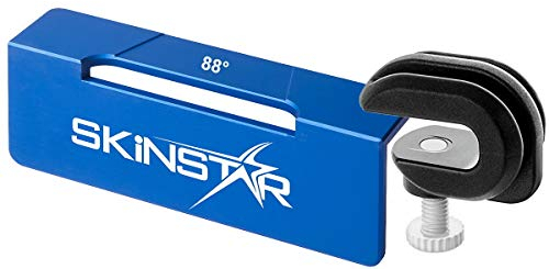 SKINSTAR File Guide Alu-Kantenwinkel Feilenwinkel mit Feilenklammer