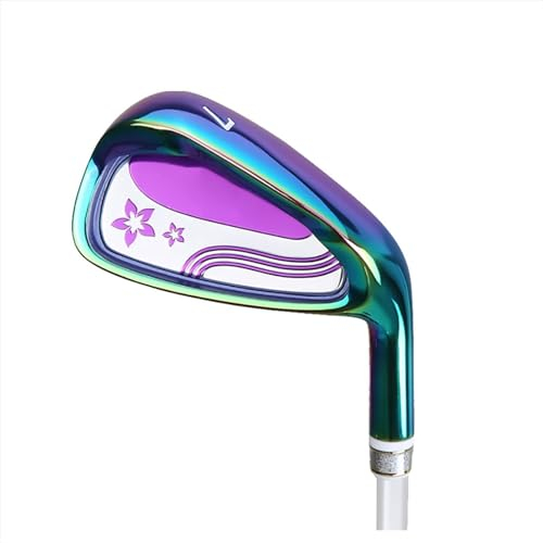 DEMCAY Golfschläger, 7 Eisen, Damen-Golf-Einzelschläger, Schaft aus Edelstahl/Graphit, for Rechtshänder