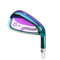 DEMCAY Golfschläger, 7 Eisen, Damen-Golf-Einzelschläger, Schaft aus Edelstahl/Graphit, for Rechtshänder