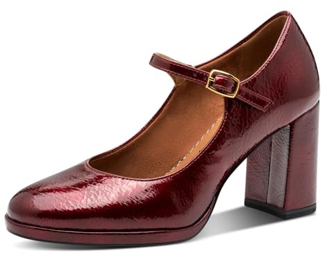 Tamaris Damen Pumps Vegan rot 37