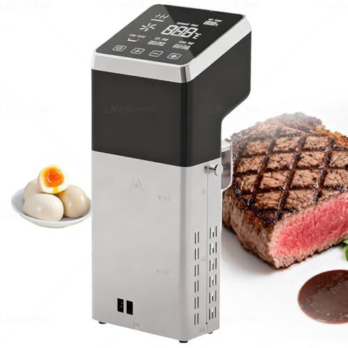 LMgalxion Calentador De Inmersión Sous Vide De Precisión ±0.1°c,1600w 70l para Chefs Profesionales,Circulación De Agua 360°,Ideal para Cocinas Profesionales
