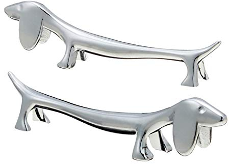 Linsition Messerbänkchen Besteckablage Hund Essstäbchenablage Essstäbchen Bank Ablage Schöner Hund Löffel Gabel Halter Dinner Spoon Ständer Stäbchenbänke Messerbänkchen