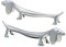 Linsition Messerbänkchen Besteckablage Hund Essstäbchenablage Essstäbchen Bank Ablage Schöner Hund Löffel Gabel Halter Dinner Spoon Ständer Stäbchenbänke Messerbänkchen