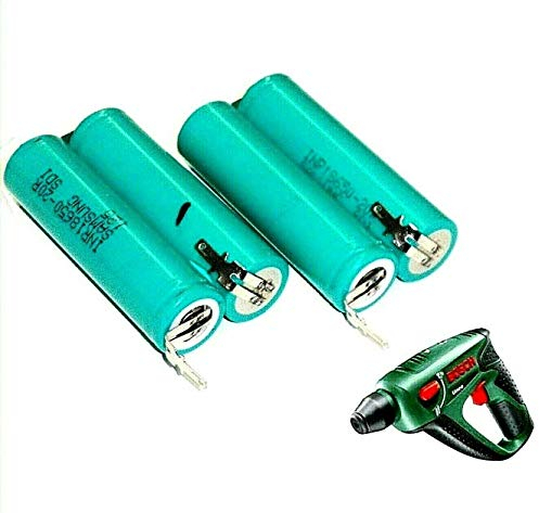 Tausch Akku für Bosch UNEO - 14,4 V - Li - 3.0 Ah (Samsung Zellen) mit Stecker