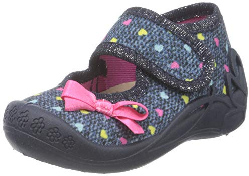 Beck Mädchen Little Loop Hausschuhe