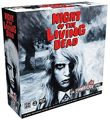 Asmodee | CMON | Zombicide: Night of the Living Dead | Expertenspiel | Dungeon Crawler | 1-6 Spieler | Ab 15+ Jahren | 60+ Minuten | Deutsch